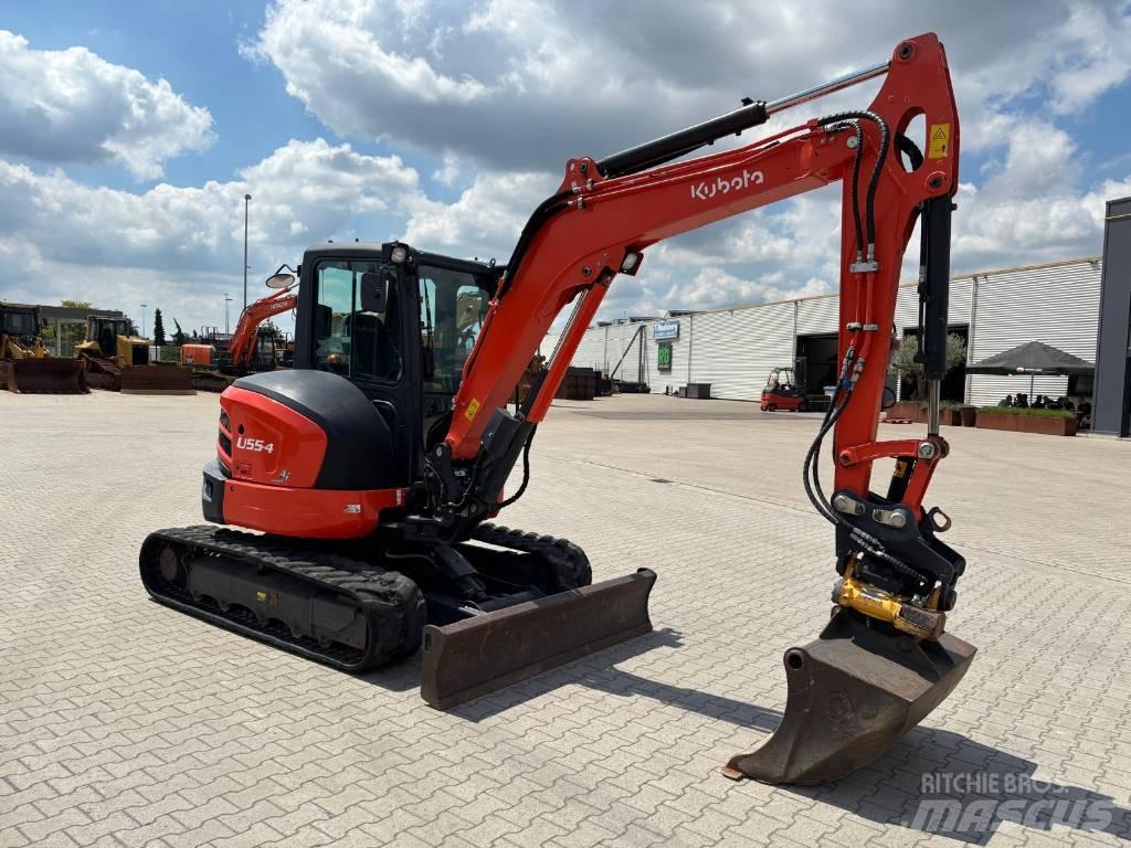 Kubota U 55-4 小型挖土機/掘鑿機<7t(小型挖掘機)