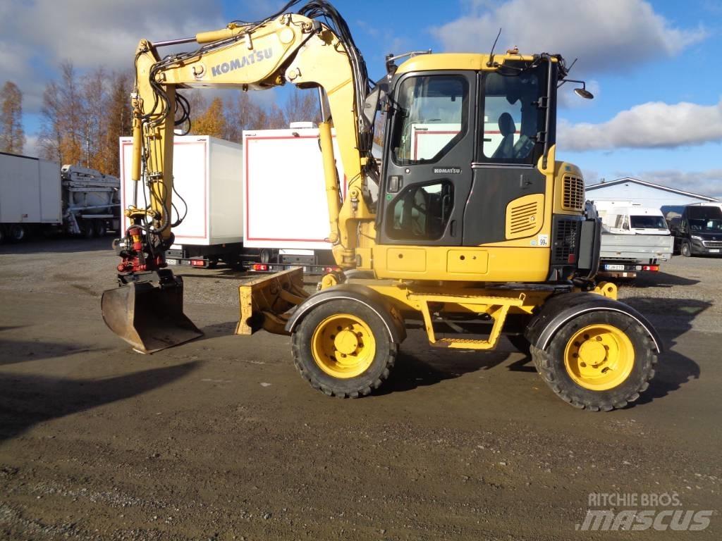 Komatsu PW 98 MR-6 旋轉式挖土機/掘鑿機/挖掘機