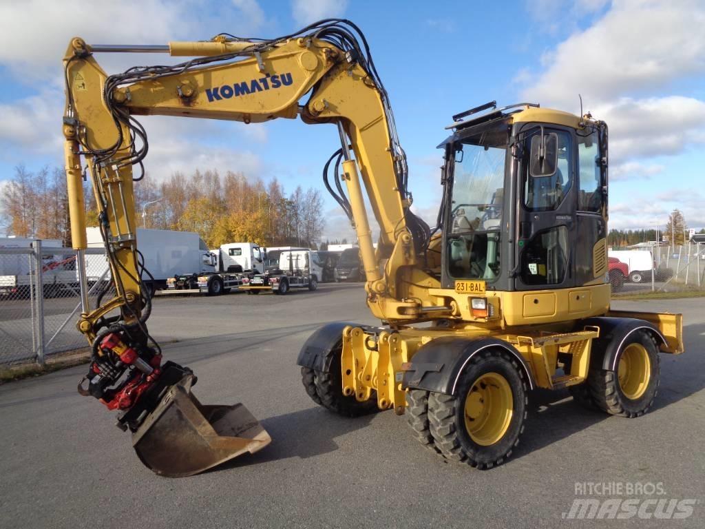 Komatsu PW 98 MR-6 旋轉式挖土機/掘鑿機/挖掘機