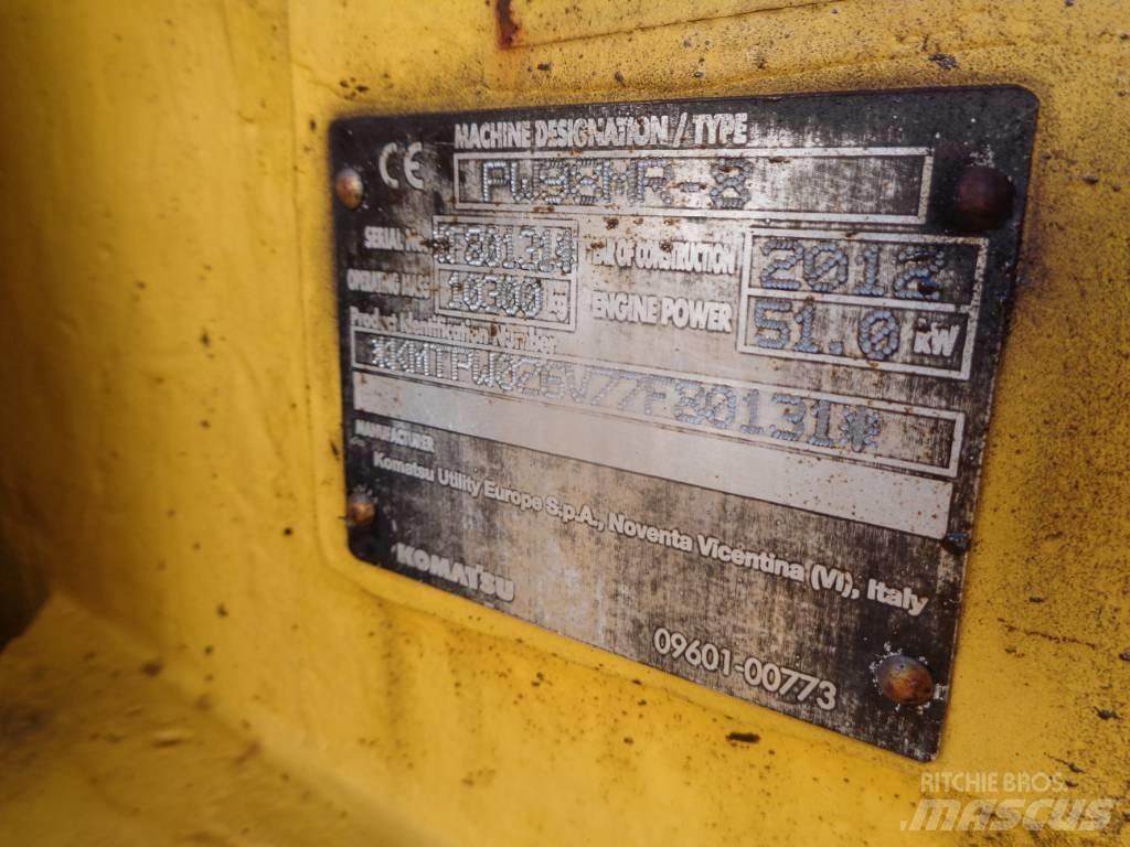 Komatsu PW 98 MR-6 旋轉式挖土機/掘鑿機/挖掘機