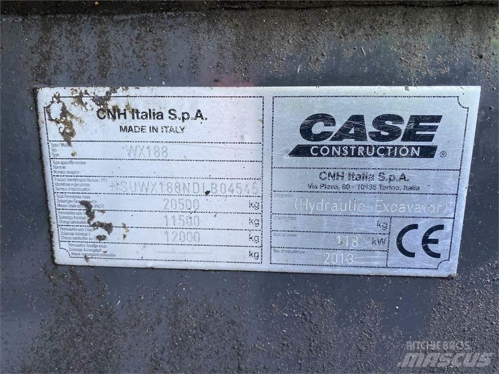 CASE WX188 旋轉式挖土機/掘鑿機/挖掘機