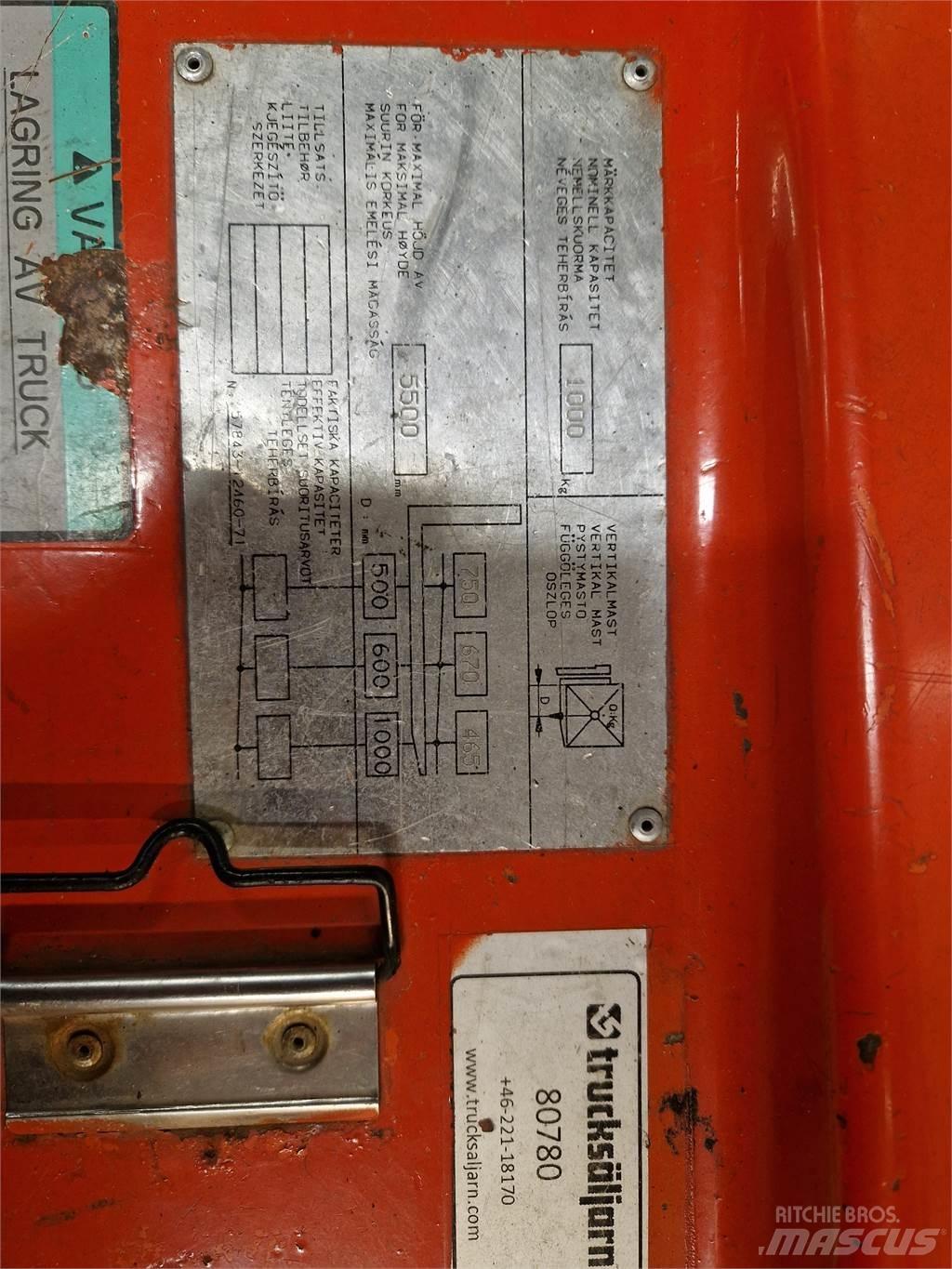 Toyota FBESF15 電動堆高機