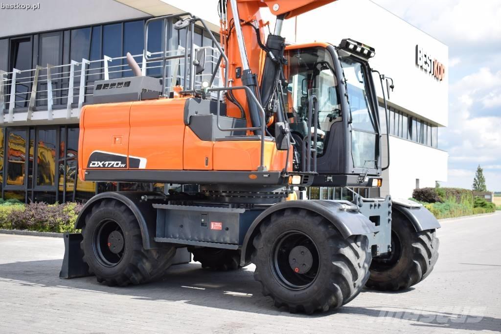 Doosan DX 170 W-5 旋轉式挖土機/掘鑿機/挖掘機