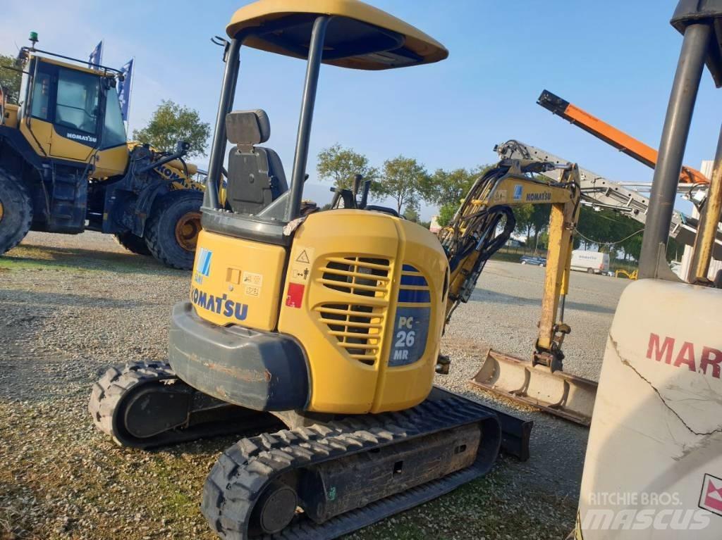 Komatsu PC26MR-3 小型挖土機/掘鑿機<7t(小型挖掘機)