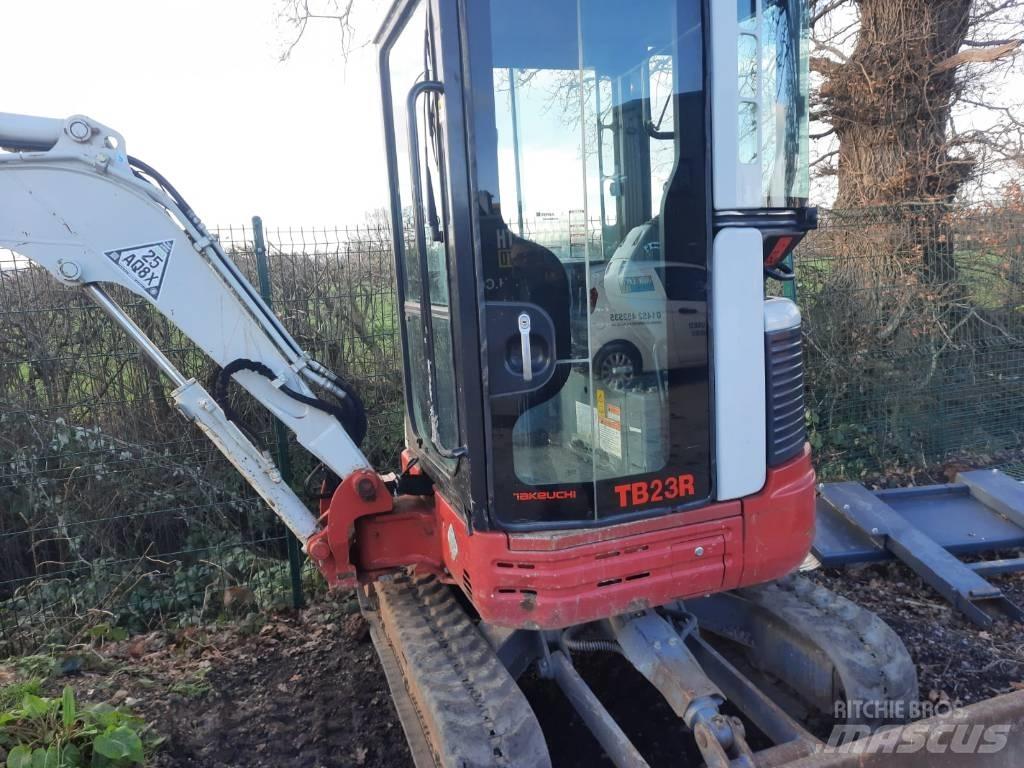 Takeuchi TB23 小型挖土機/掘鑿機<7t(小型挖掘機)