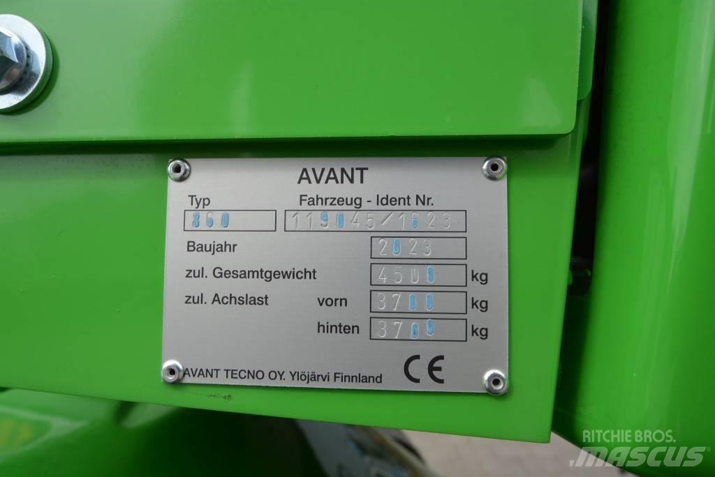 Avant 860 i 小型裝載機