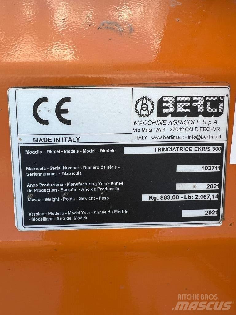 Berti EKR-S 300 莖葉去葉機