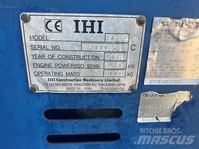 IHI 80 NX 小型挖土機/掘鑿機<7t(小型挖掘機)