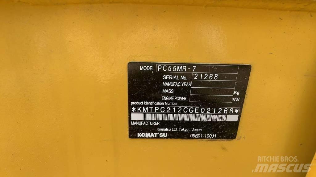 Komatsu PC 55-2 履帶式 挖土機/掘鑿機/挖掘機