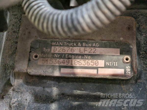 MAN D2676 LF22 引擎/發動機