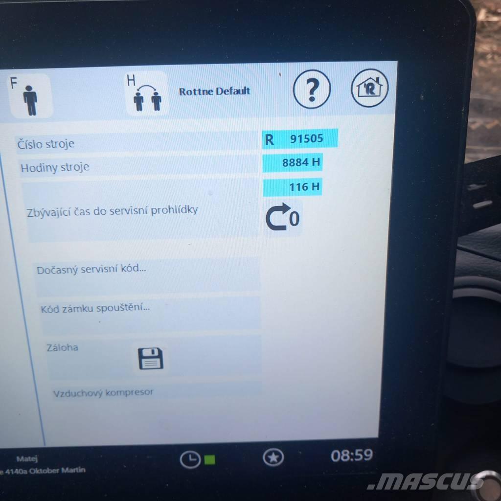 Rottne H21D 收穫機