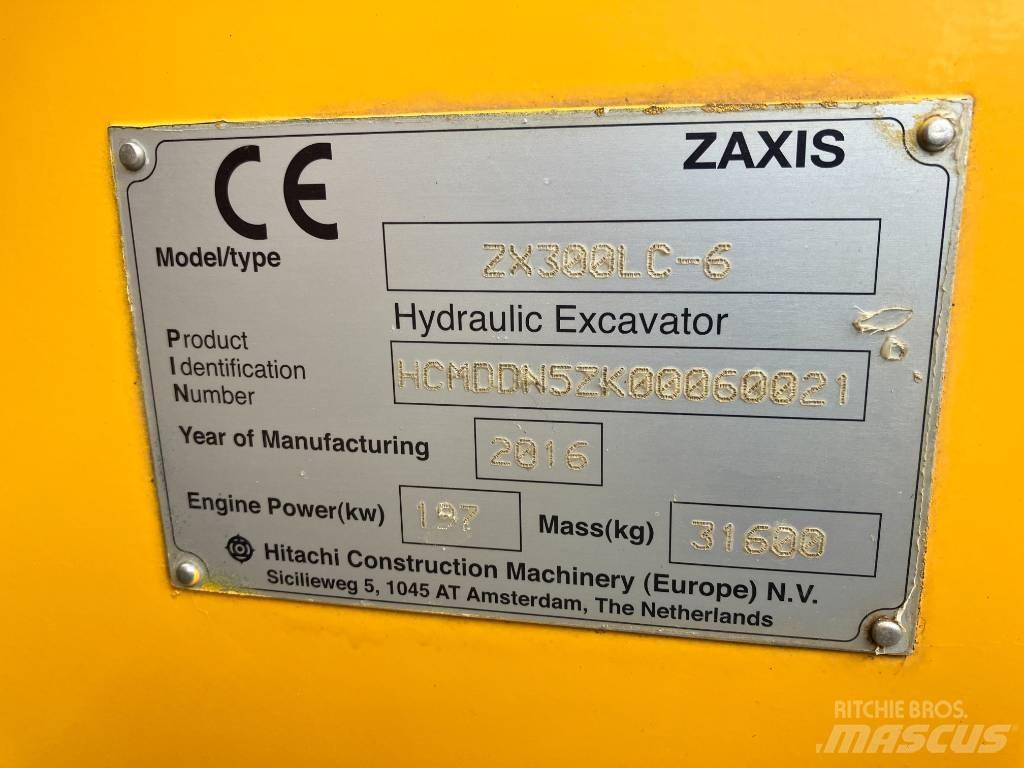 Hitachi ZX300 LC-6 履帶式 挖土機/掘鑿機/挖掘機