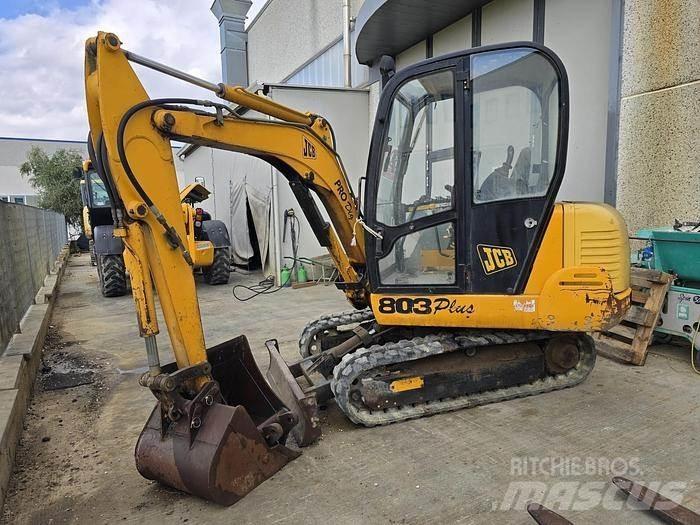 JCB 803PLUS 小型挖土機/掘鑿機<7t(小型挖掘機)