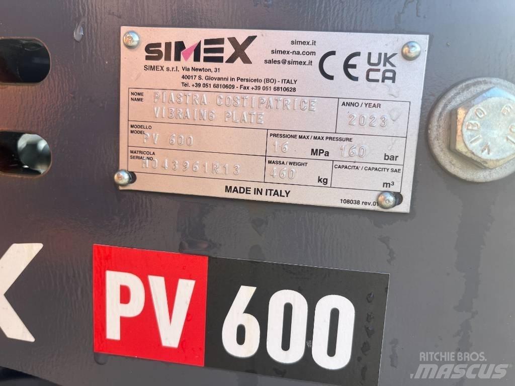 Simex PV600 其他組件