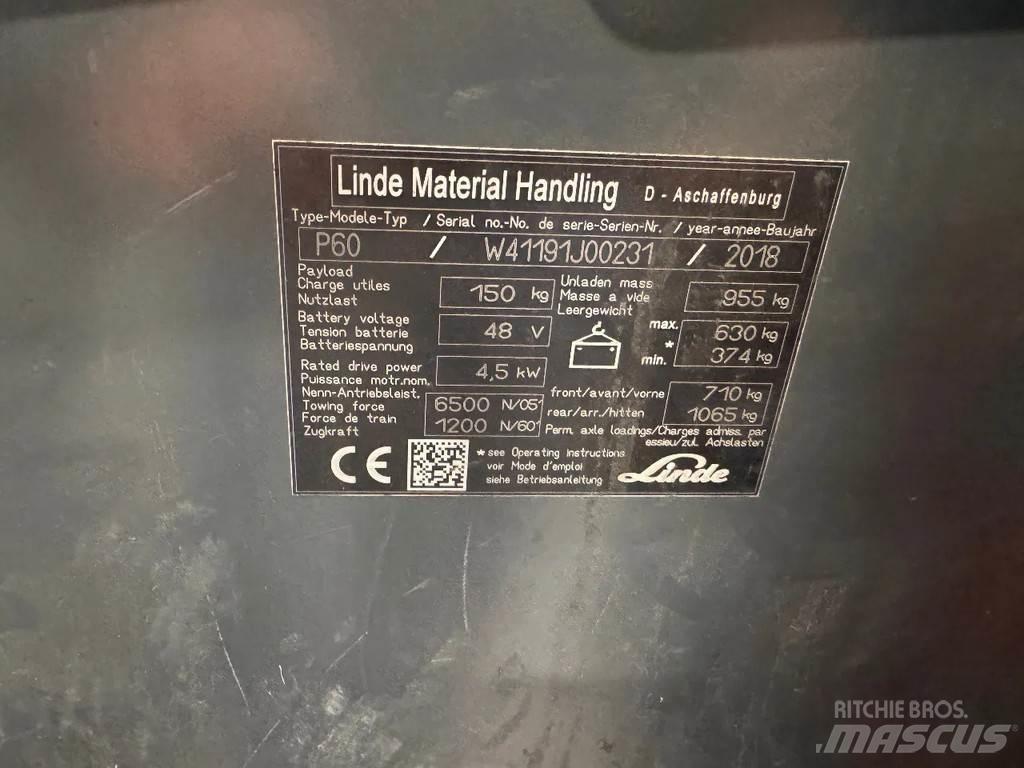 Linde P 60 其他物料運輸工具