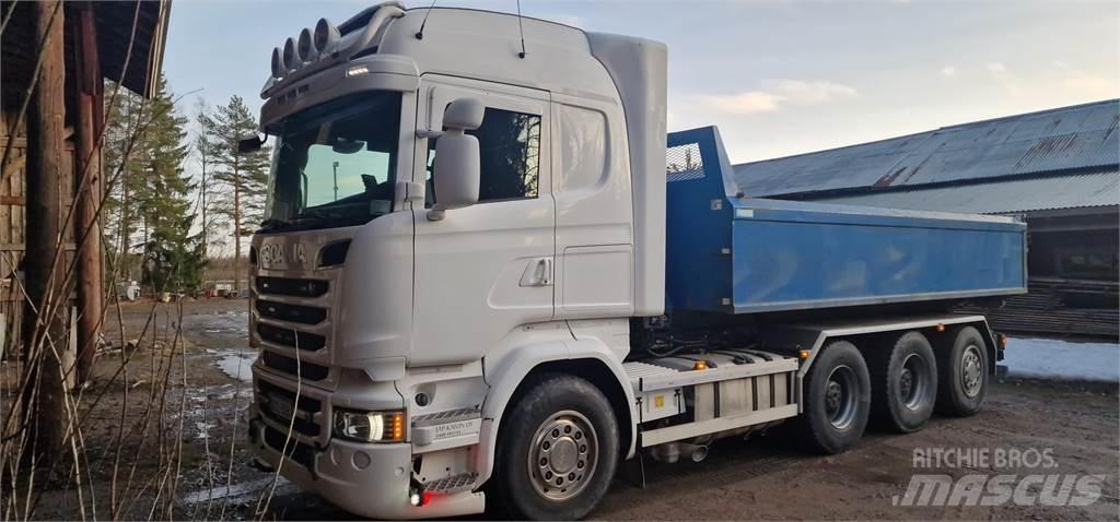 Scania R580 V8 吊鉤式起重車