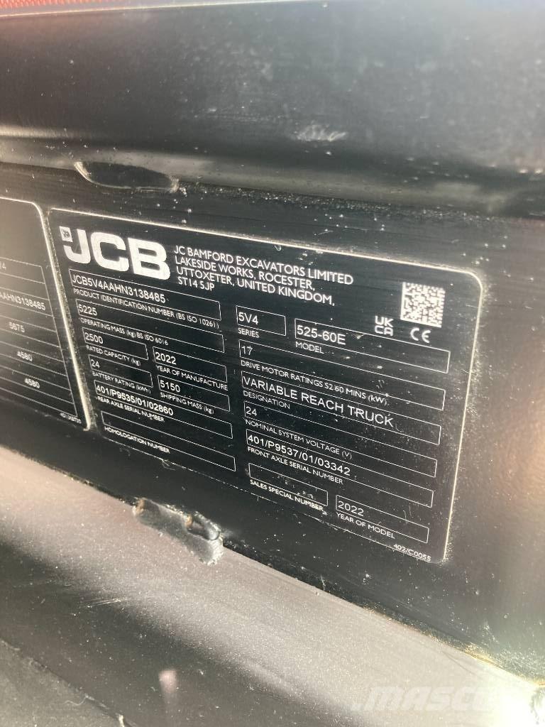 JCB 525-60 E 伸縮臂操作車