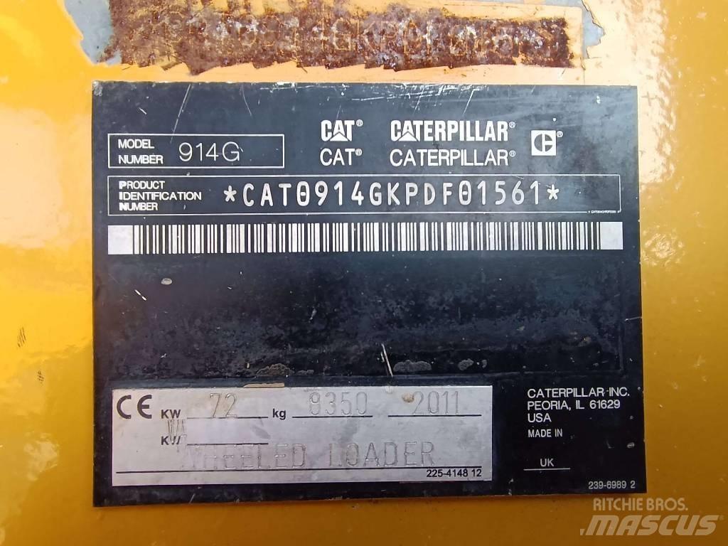 CAT 914 G2 輪胎式裝載機