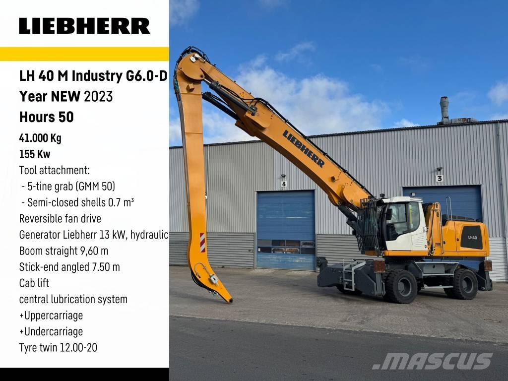 Liebherr LH40 廢棄物/工業用操作車