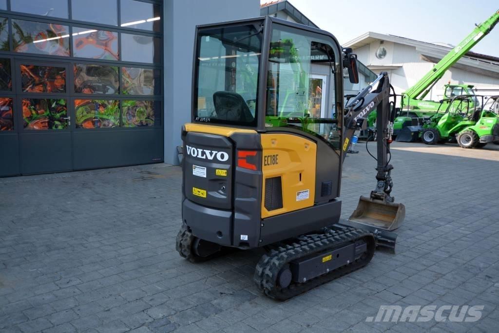 Volvo EC 18 E 小型挖土機/掘鑿機<7t(小型挖掘機)