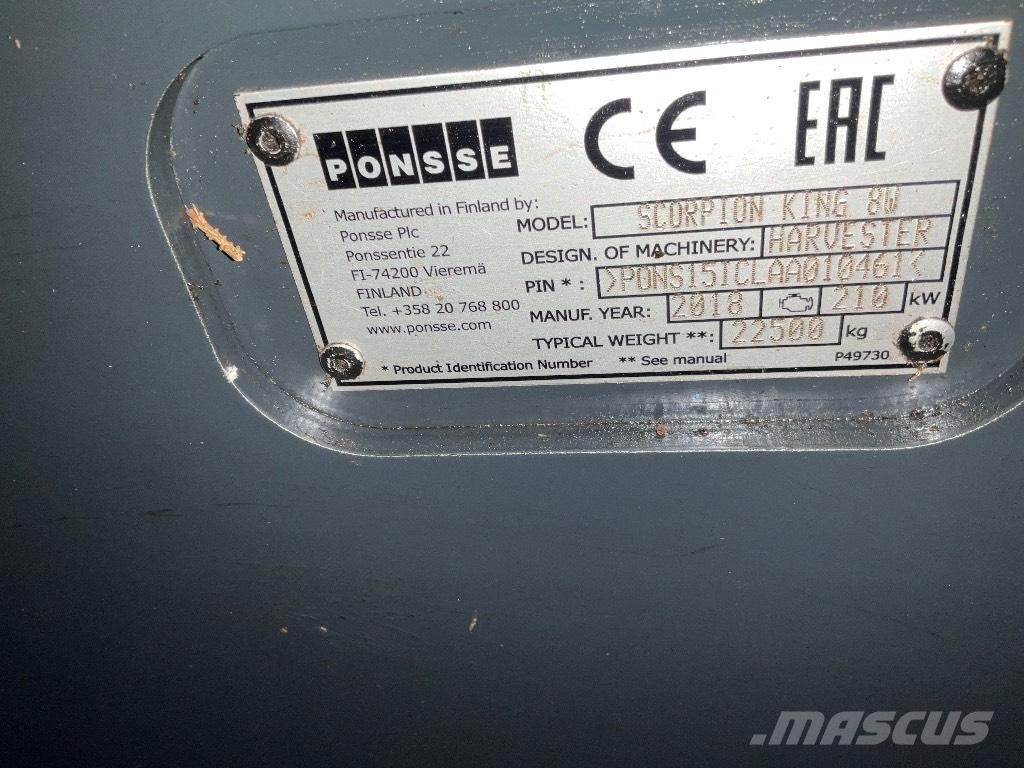 Ponsse Scorpion King 收穫機