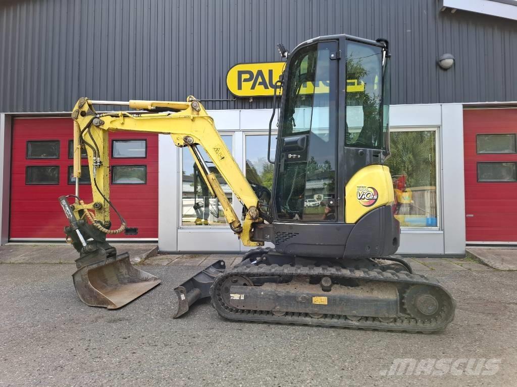 Yanmar ViO25 小型挖土機/掘鑿機<7t(小型挖掘機)