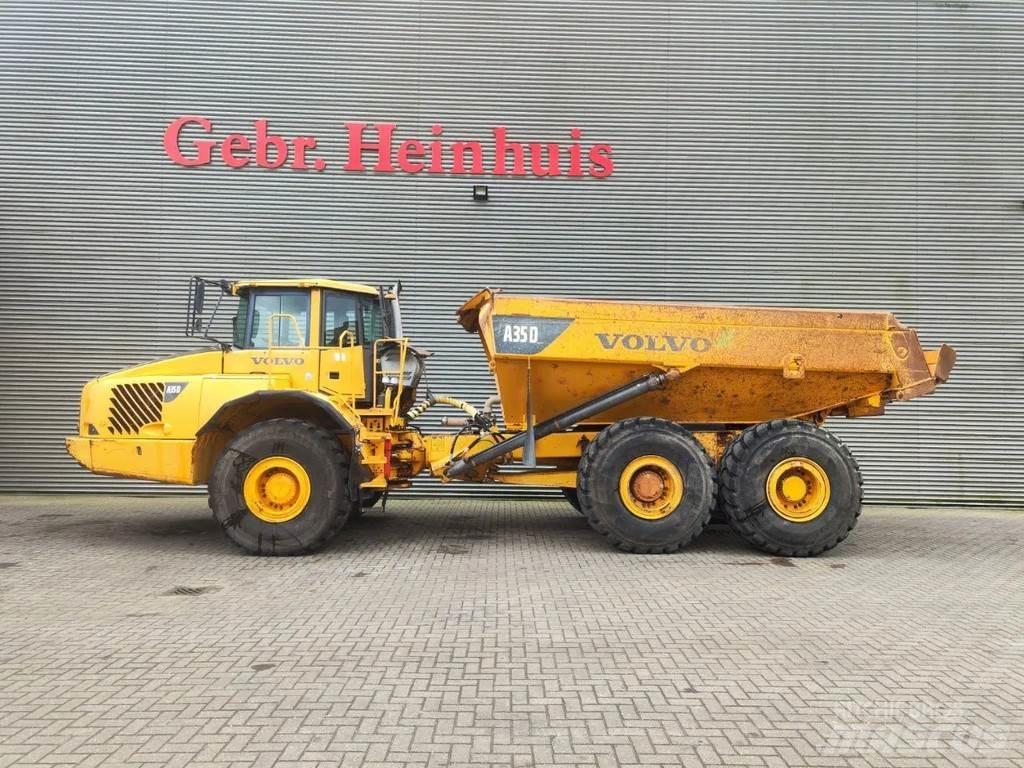 Volvo A35D 6x6 鉸接式起吊車