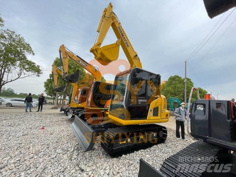 Komatsu PC 70 中型挖土機/掘鑿機/挖掘機 7t-12t