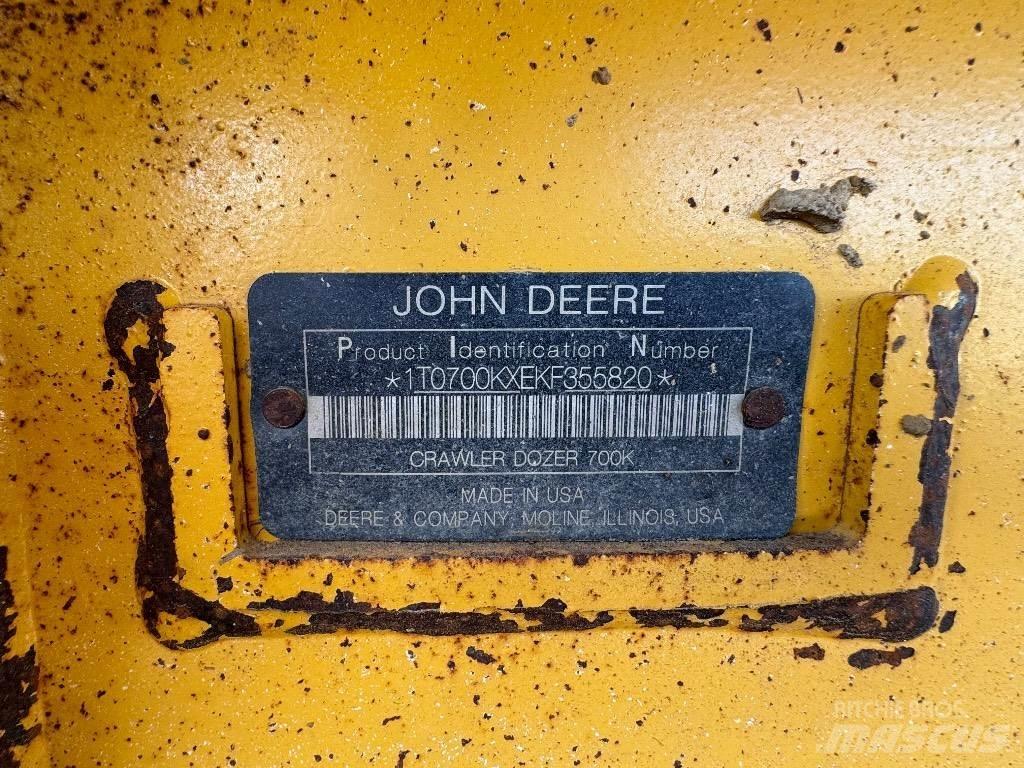 DEERE 700K LGP 履帶推土機