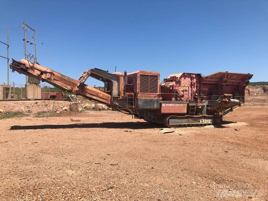 Terex Finlay I-1312 移動式壓碎機
