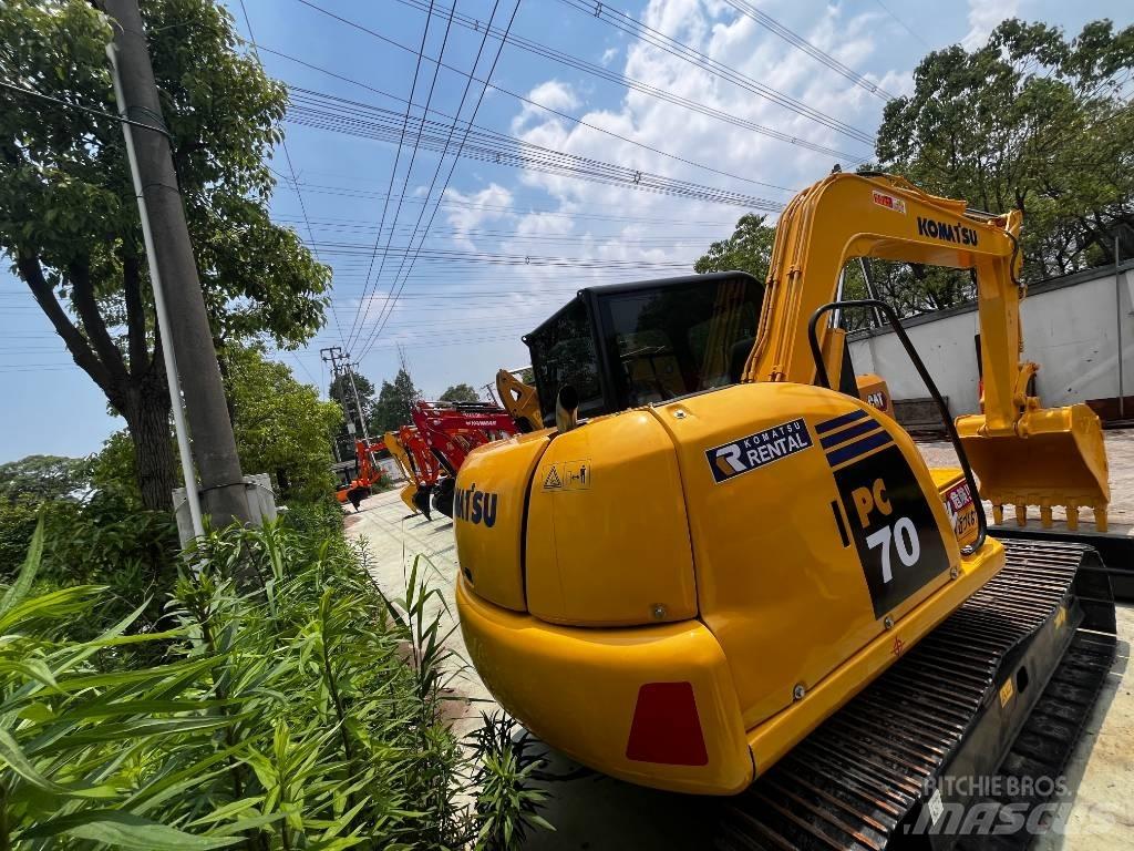 Komatsu PC 70 中型挖土機/掘鑿機/挖掘機 7t-12t