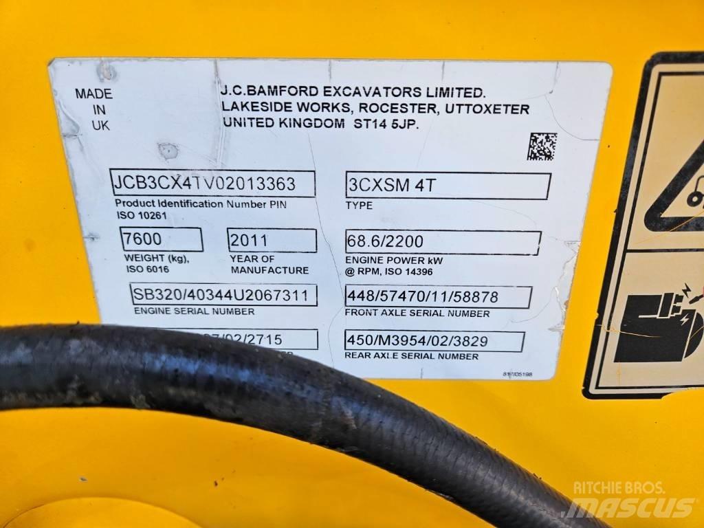 JCB 3 CX 反鏟裝載機
