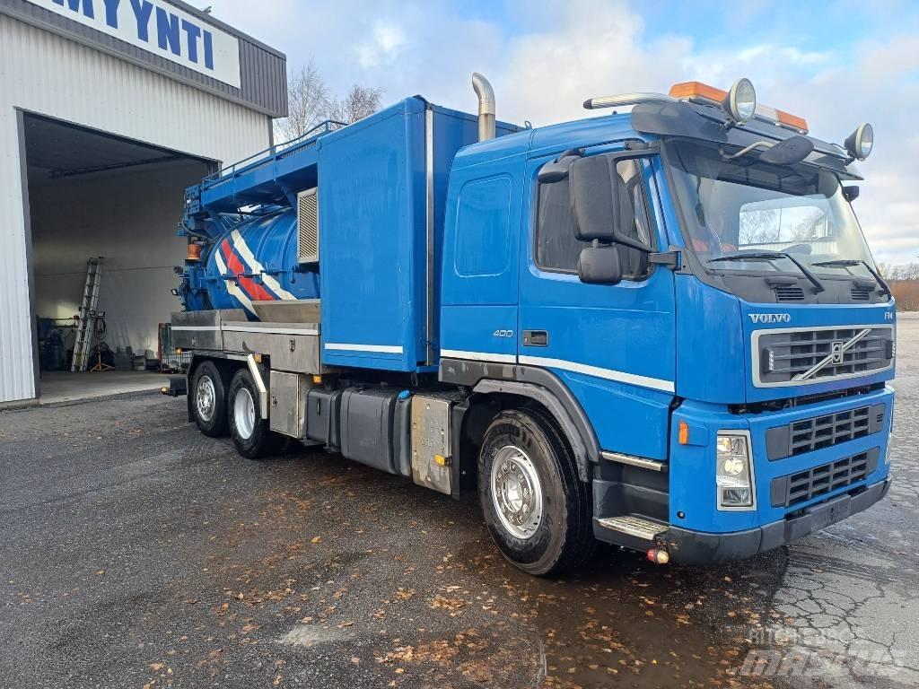 Volvo FM 400 組合/真空油槽車