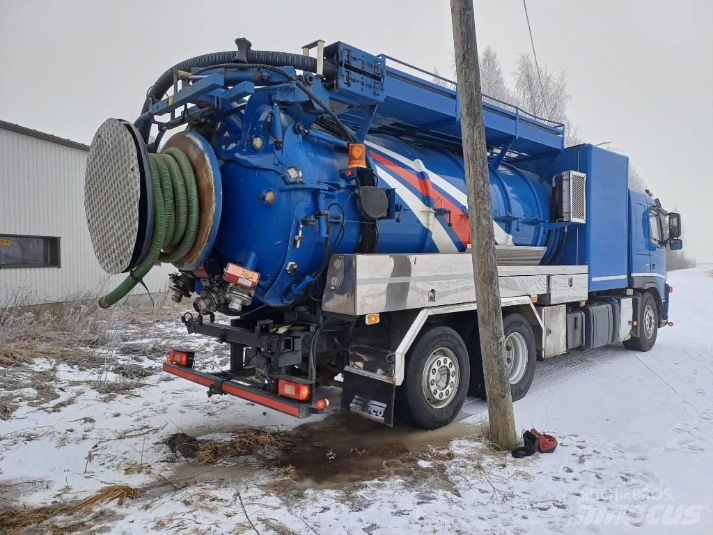 Volvo FM 400 組合/真空油槽車