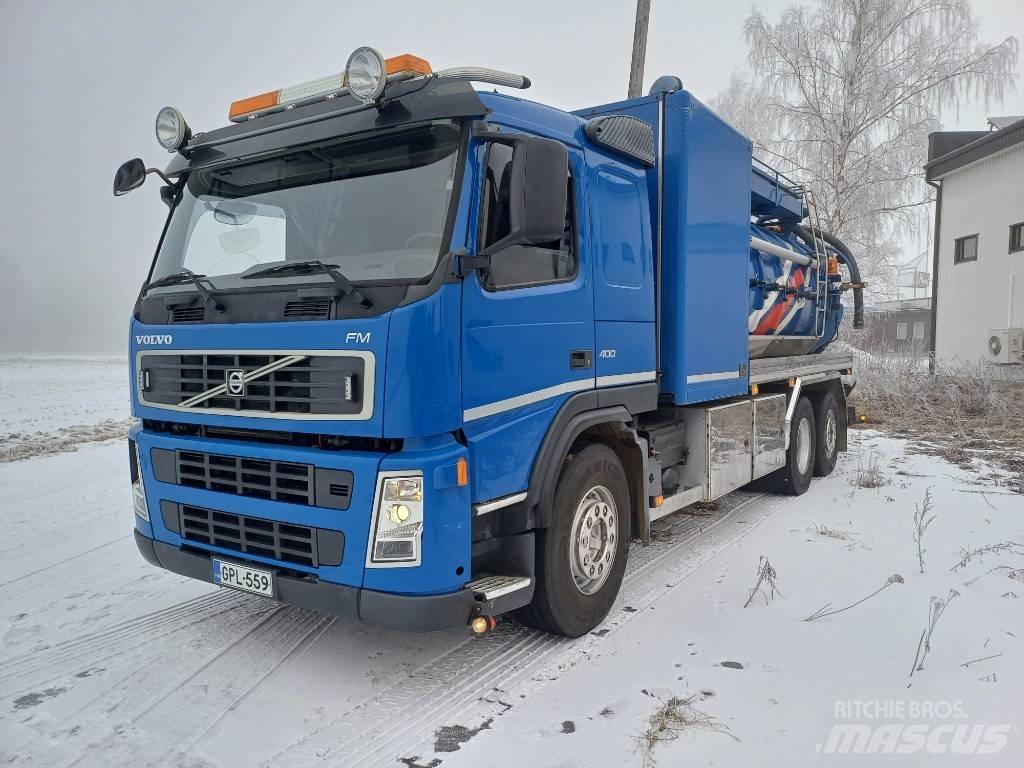 Volvo FM 400 組合/真空油槽車