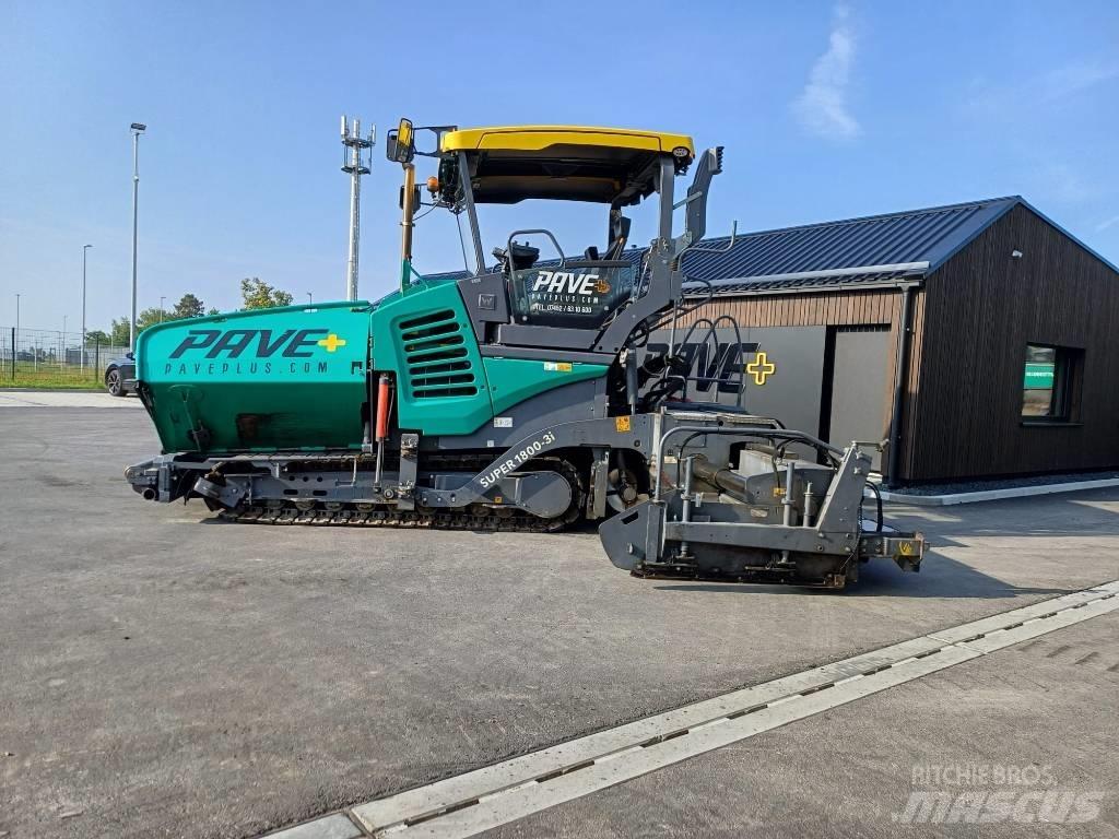 Vögele SUPER 1800-3i 瀝青攤舖機/鋪路機