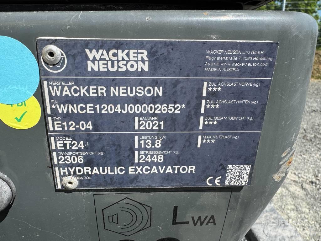 Wacker Neuson ET24 履帶式 挖土機/掘鑿機/挖掘機