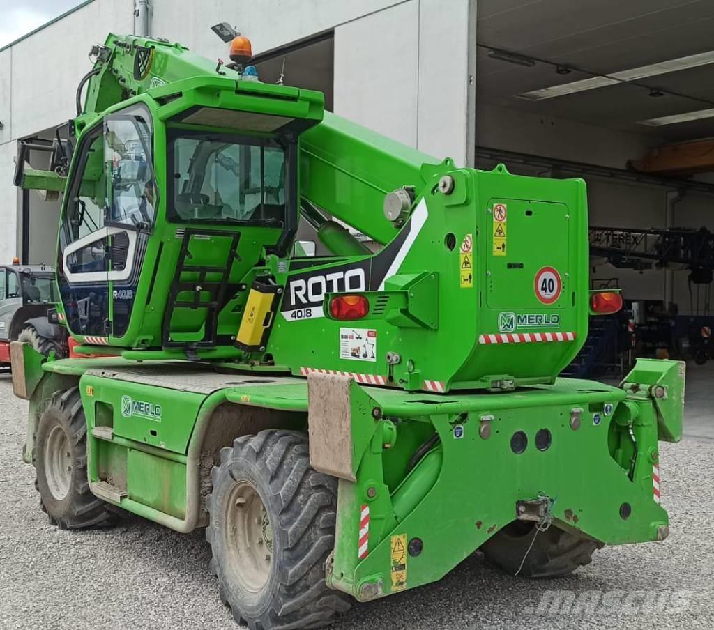 Merlo Roto 40.18 S 伸縮臂操作車