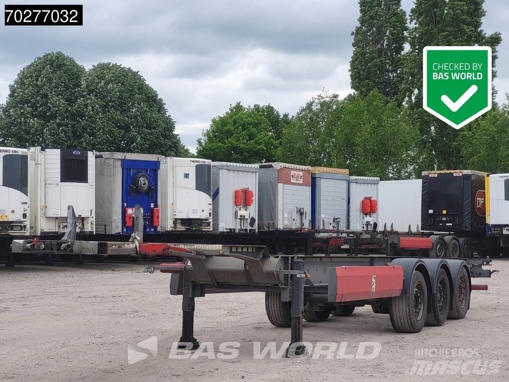Van Hool 3 axles 貨櫃框架半拖車