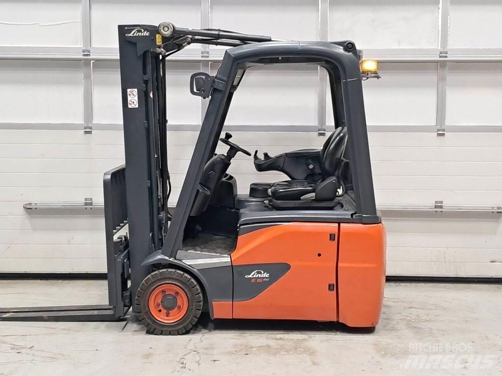 Linde E16C-02 電動堆高機