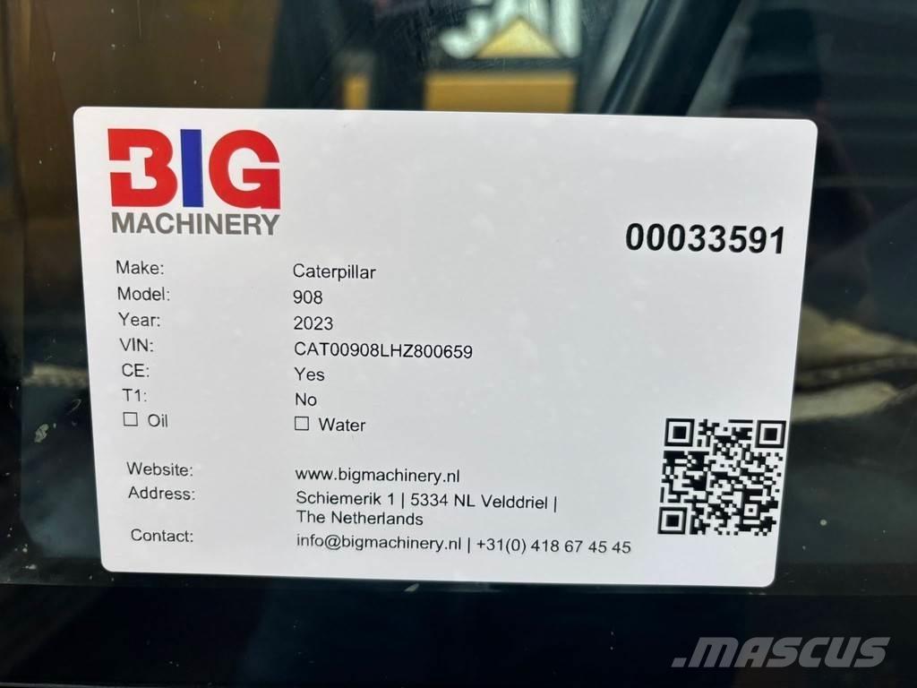 CAT 908 輪胎式裝載機
