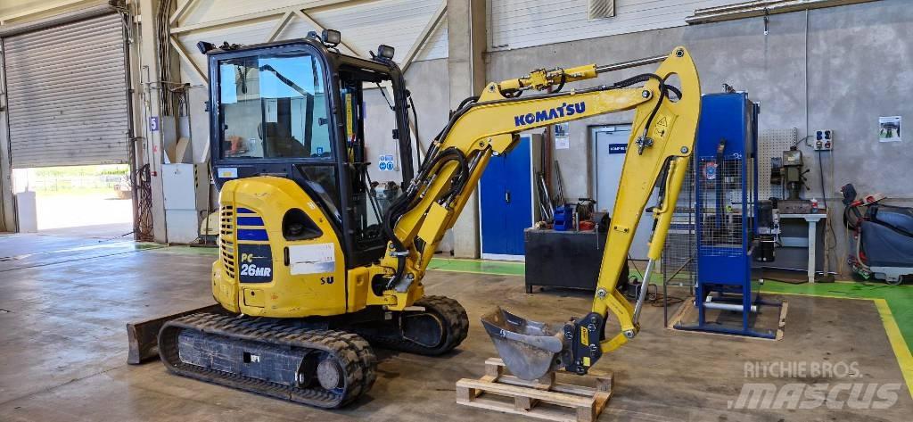 Komatsu PC 26 MR 小型挖土機/掘鑿機<7t(小型挖掘機)
