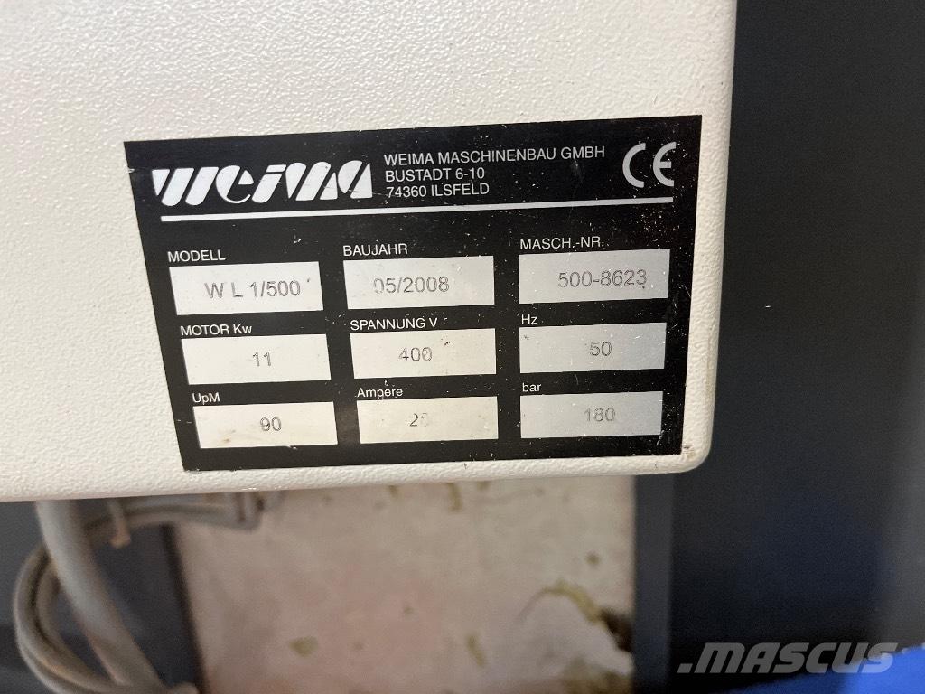 Weima WL 1/500 研磨機;軋機/磨床;磨機