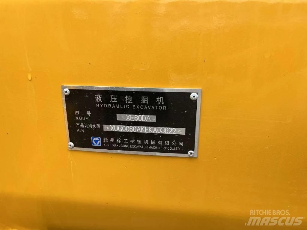 XCMG 60 DA 小型挖土機/掘鑿機<7t(小型挖掘機)