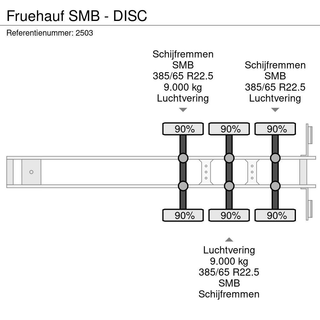 Fruehauf SMB - DISC 篷布半拖車