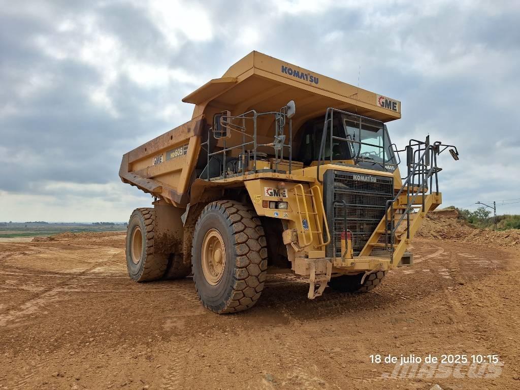 Komatsu HD605-7EO 剛性傾卸卡車