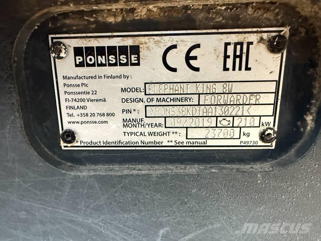 Ponsse Elephant King 集運機