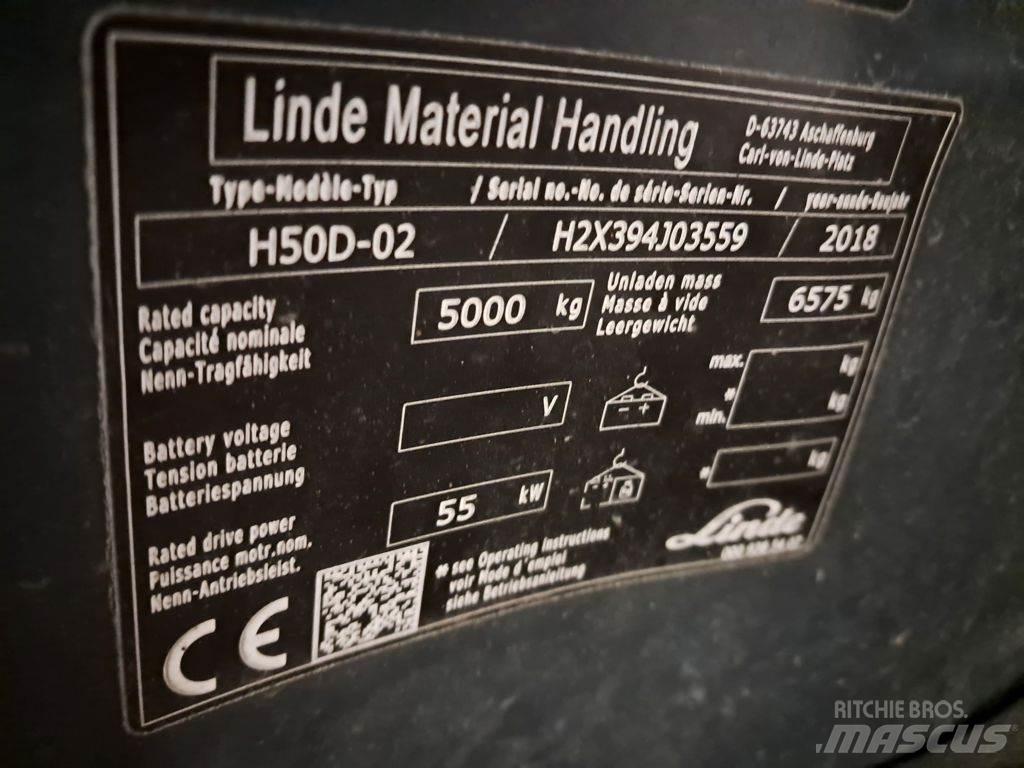 Linde H50D-02 柴油卡車