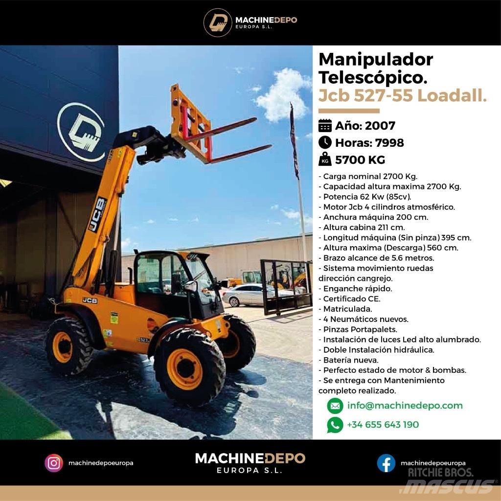 JCB 527-55 伸縮臂操作車