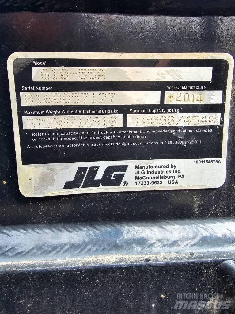 JLG G 10-55 A 伸縮臂操作車
